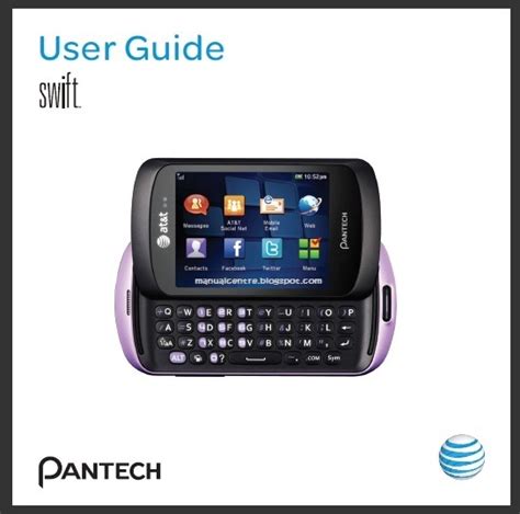 Read Online User Guide For Pantech Swift 