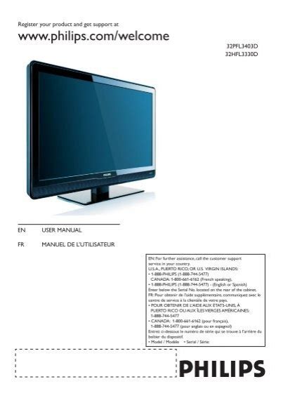 Read Online User Guide For Philips Tv 
