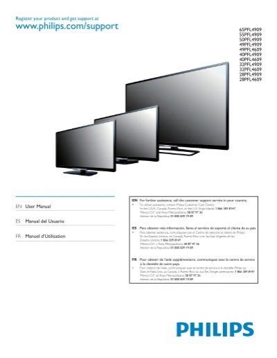 Read Online User Guide For Philips Tv 