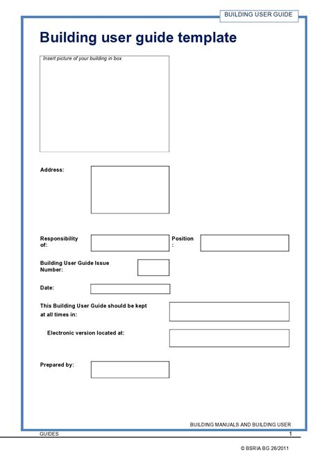 Download User Guide Format Template 