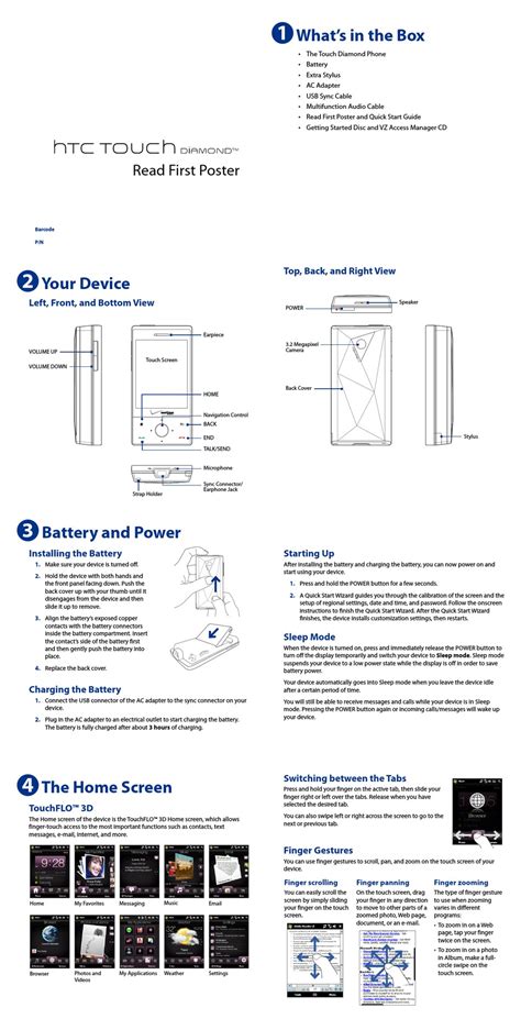 Download User Guide Htc Touch Diamond 