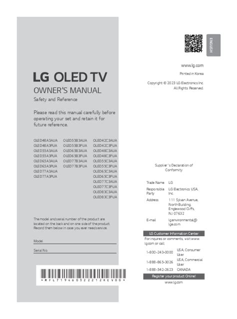 Download User Guide Lg 3300 And Operating Manual 