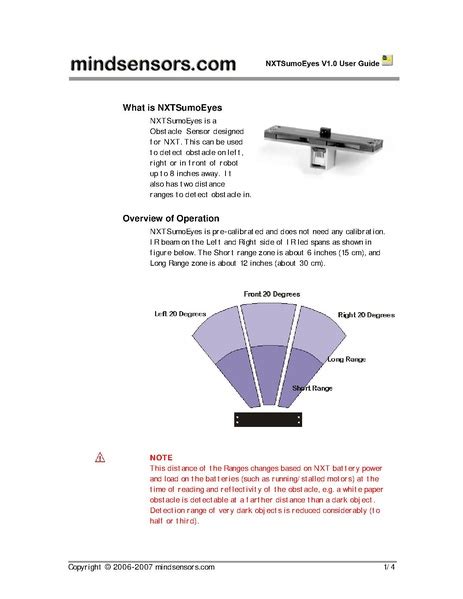 Full Download User Guide Mindsensors 