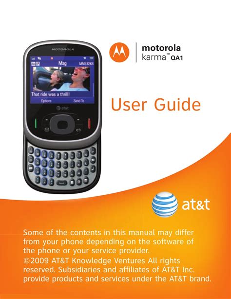 Full Download User Guide Motorola Q 