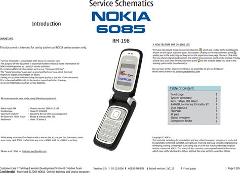Read Online User Guide Nokia 6085 