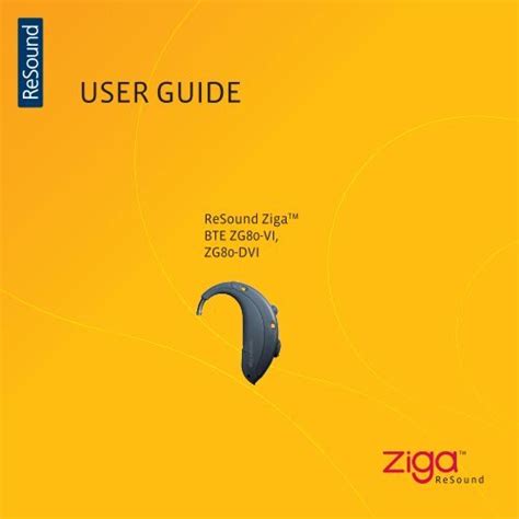 Read User Guide Resound 