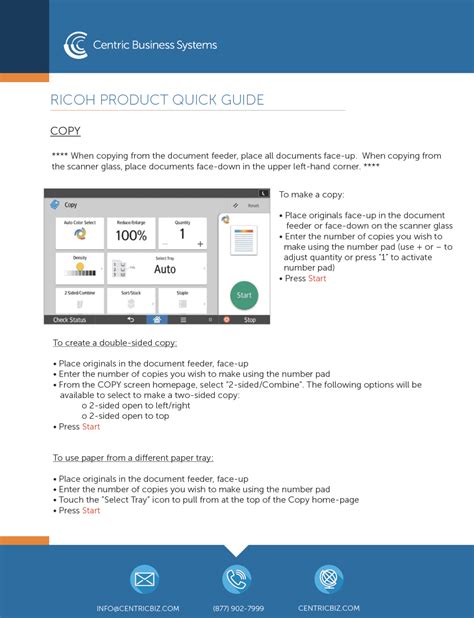 Read Online User Guide Ricoh 