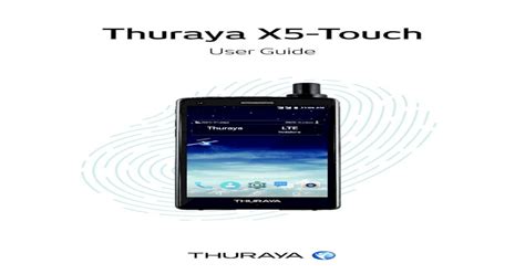 Read User Guide Thuraya 