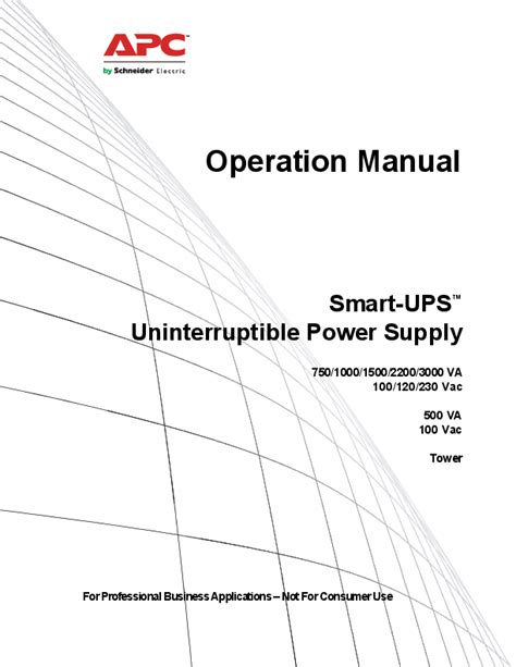 Download User Guide Ups Apc 