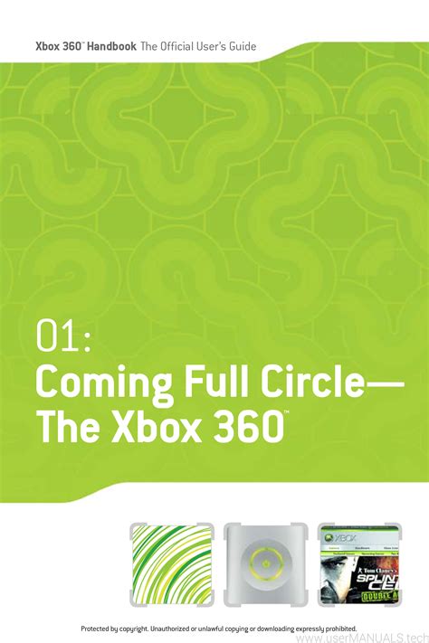 Read User Guide Xbox 360 