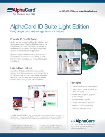 Download User Manual Alphacard 
