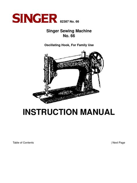Full Download User Manual From Singer Machine 