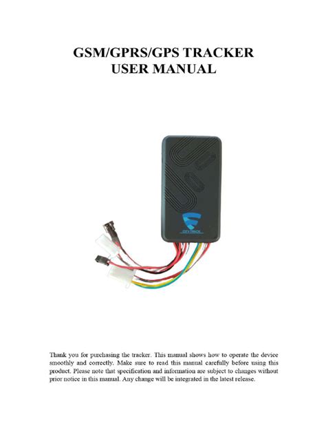 Full Download User Manual Gps Tracker Gt06 