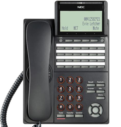 Read User Manual Nec 80573 Corded Phone 