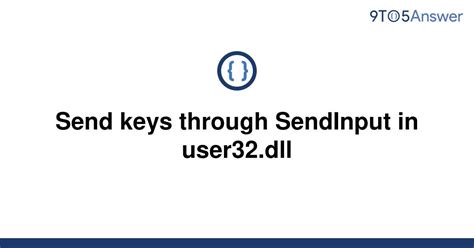 user32 dll sendinput autoit