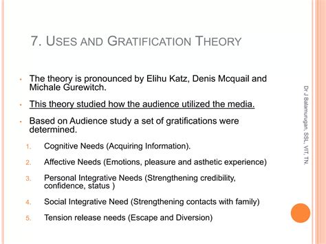 uses and gratification theory denis mcquail biography
