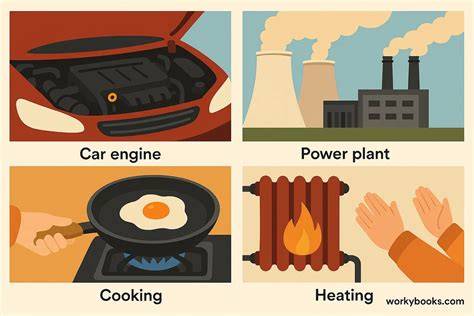 uses of combustion in our daily life