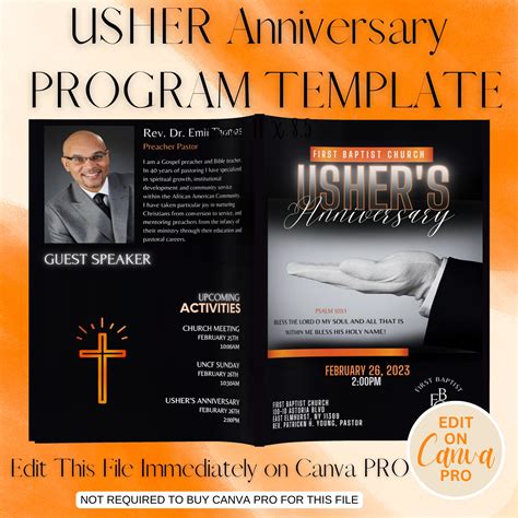 Usher Anniversary Program Themes