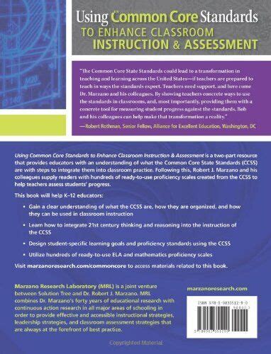 using common core standards to enhance classroom instruction assessment