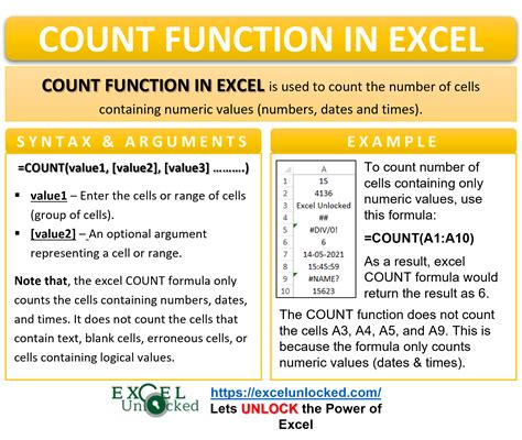 Using Count Function In Excel Usabilities Example And Counting Outcomes Worksheet - Counting Outcomes Worksheet