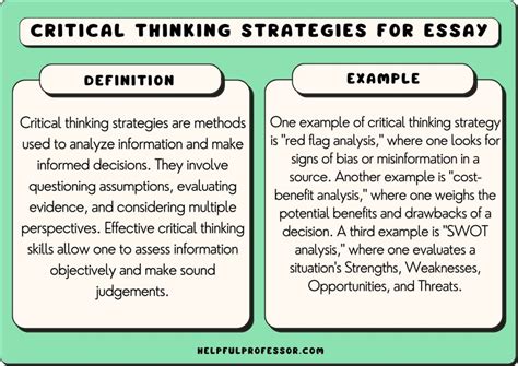 Using Critical Thinking In Essays And Other Assignments Critical Thinking Worksheet Answers - Critical Thinking Worksheet Answers