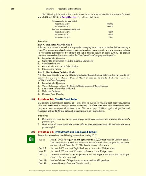 using financial accounting information answer key