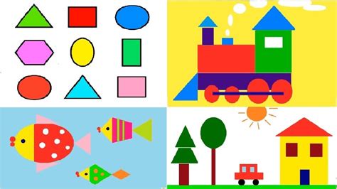 Using Geometric Shapes To Make Pictures Part 1 Making Pictures With Geometric Shapes - Making Pictures With Geometric Shapes