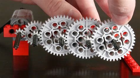 using lego gears texbrick