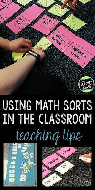 Using Math Sorts To Improve Instruction The Teacher Math Sorts - Math Sorts