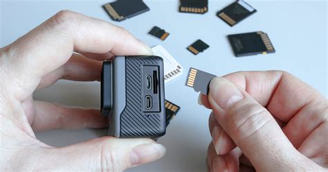 using micro sd adapter in camera