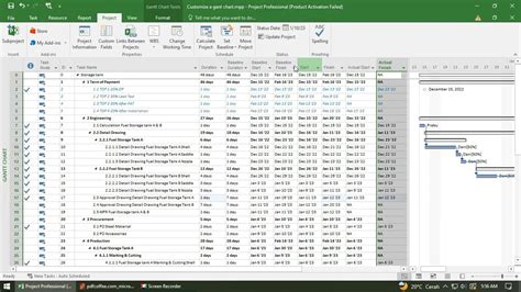 Using Microsoft Project 4