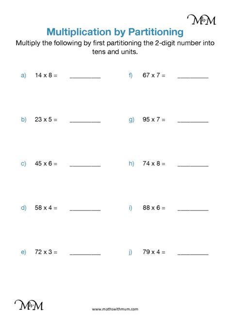 Using Partitioning Strategy To Multiply Worksheets Twinkl Multiplication Strategies Worksheet - Multiplication Strategies Worksheet