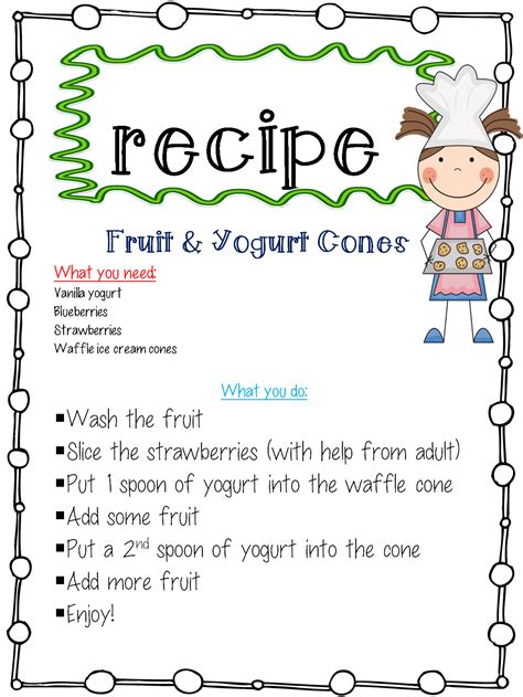 Using Recipes To Connect Literature And Math Teal Math Recipes - Math Recipes