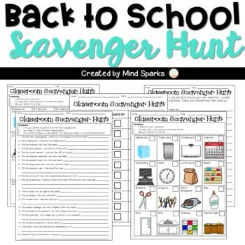 Using Scavenger Hunts To Familiarize Students With Scientific Science Scavenger Hunts - Science Scavenger Hunts
