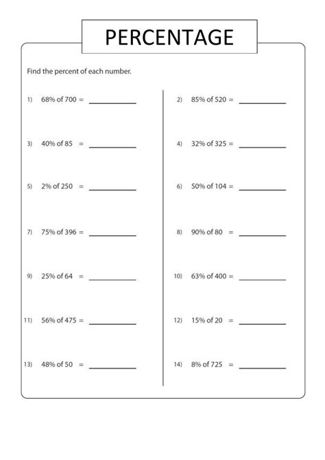 Using The Percent Equation Worksheets Kiddy Math Percent Equation Worksheet - Percent Equation Worksheet