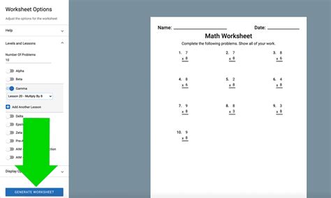 Using The Worksheet Generator Demme Learning Star In A Box Worksheet Answers - Star In A Box Worksheet Answers
