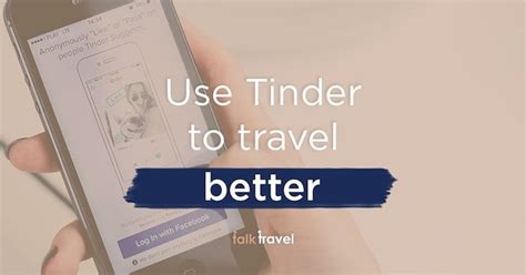 using tinder on vacation deals