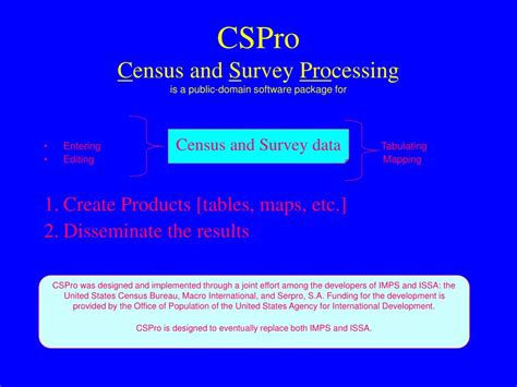 Download Using Cspro Census And Survey Processing System 