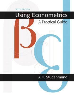 Full Download Using Econometrics A Practical Guide 6Th Edition 