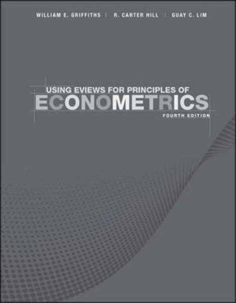 Download Using Eviews For Principles Of Econometrics 4Th Edition 