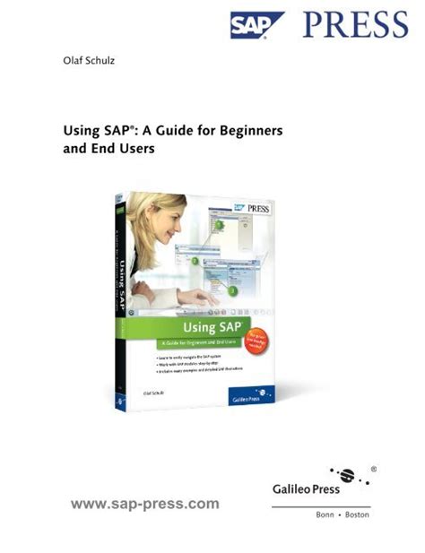 Read Online Using Sap A Guide For Beginners And End Users 