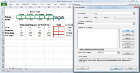Read Using Solver In Excel 