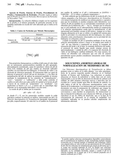 usp 791 ph general chapter