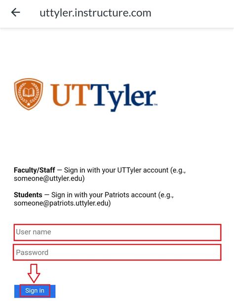 Ut Tyler Canvas