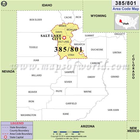 utah 801 area code