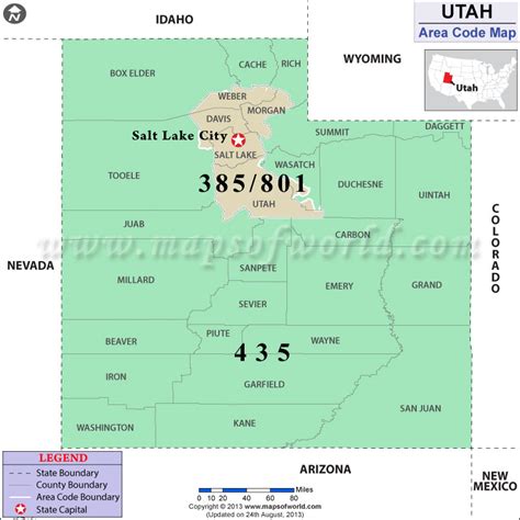 utah area code