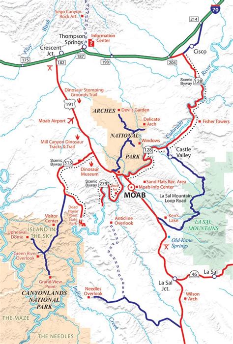 utah moab map