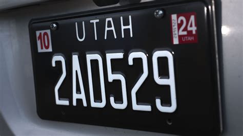 utah plates