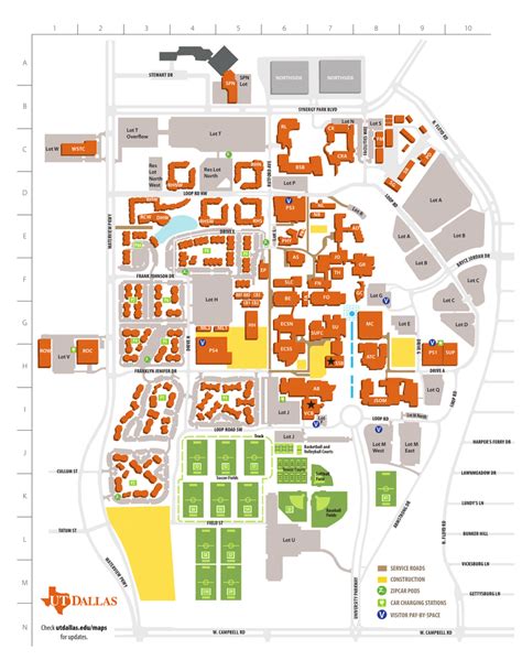 Utdallas Campus Map