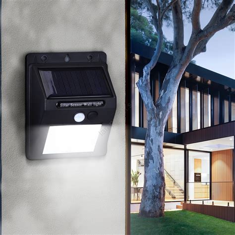 utomhusbelysning sensor led